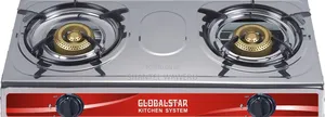 Globalstar 2 Burner Stainless Steel Table Top Cooker at