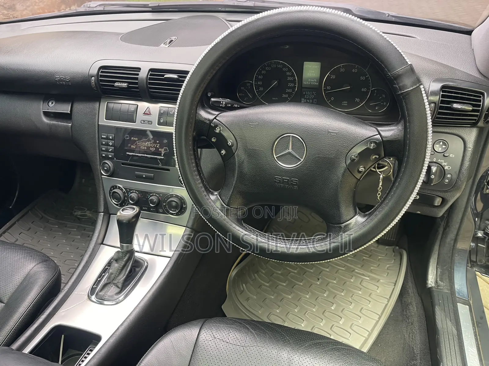 Mercedes-Benz C200 2005 Black