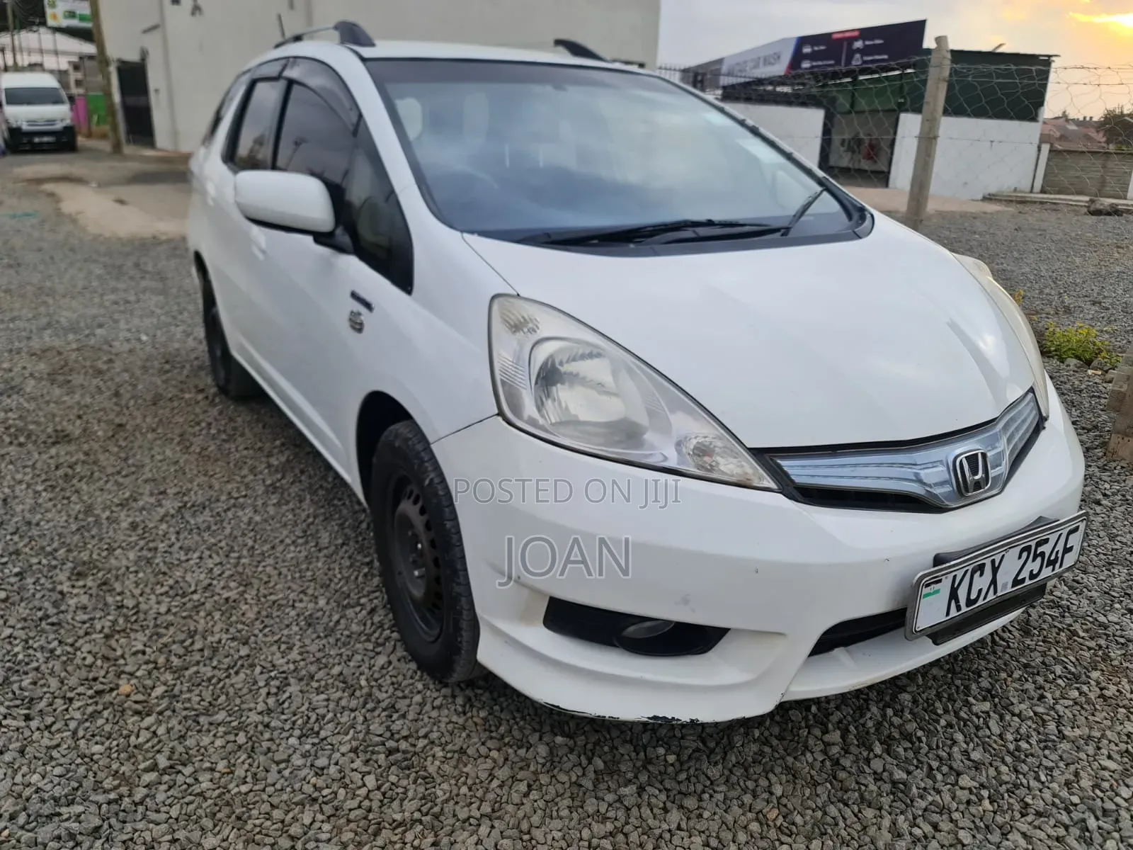 Honda Fit Shuttle 2012 White