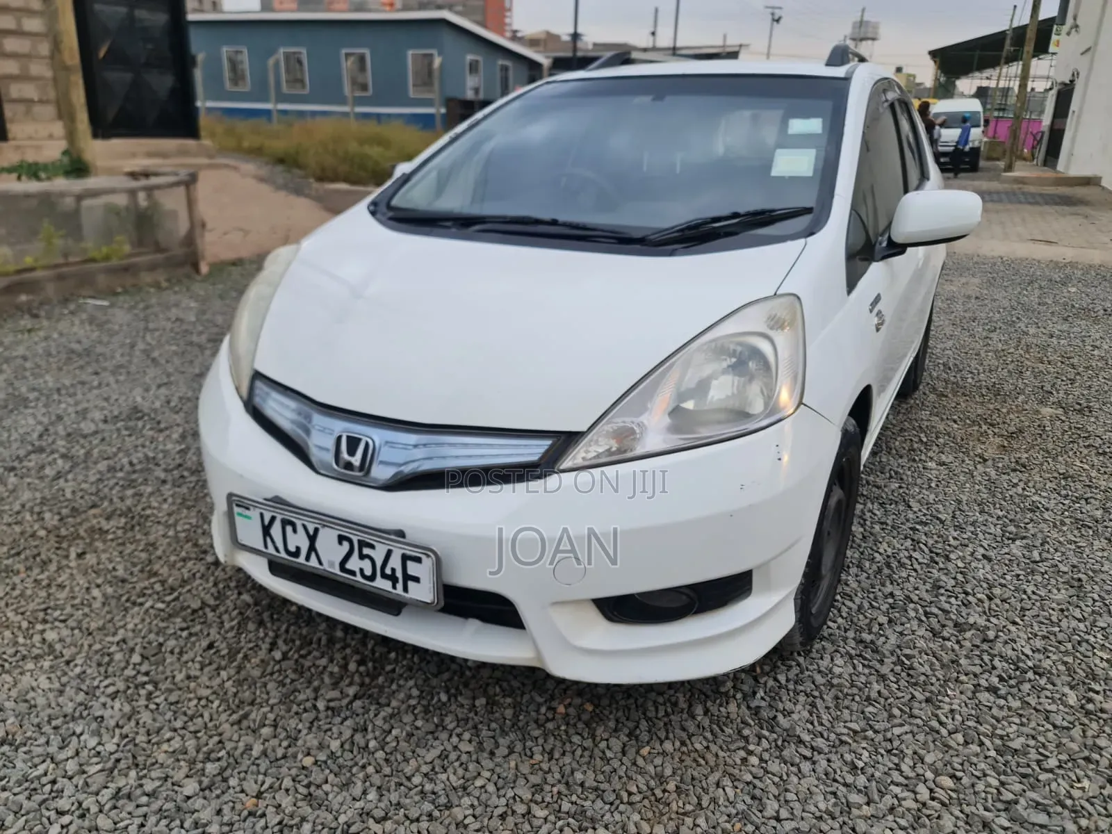 Honda Fit Shuttle 2012 White