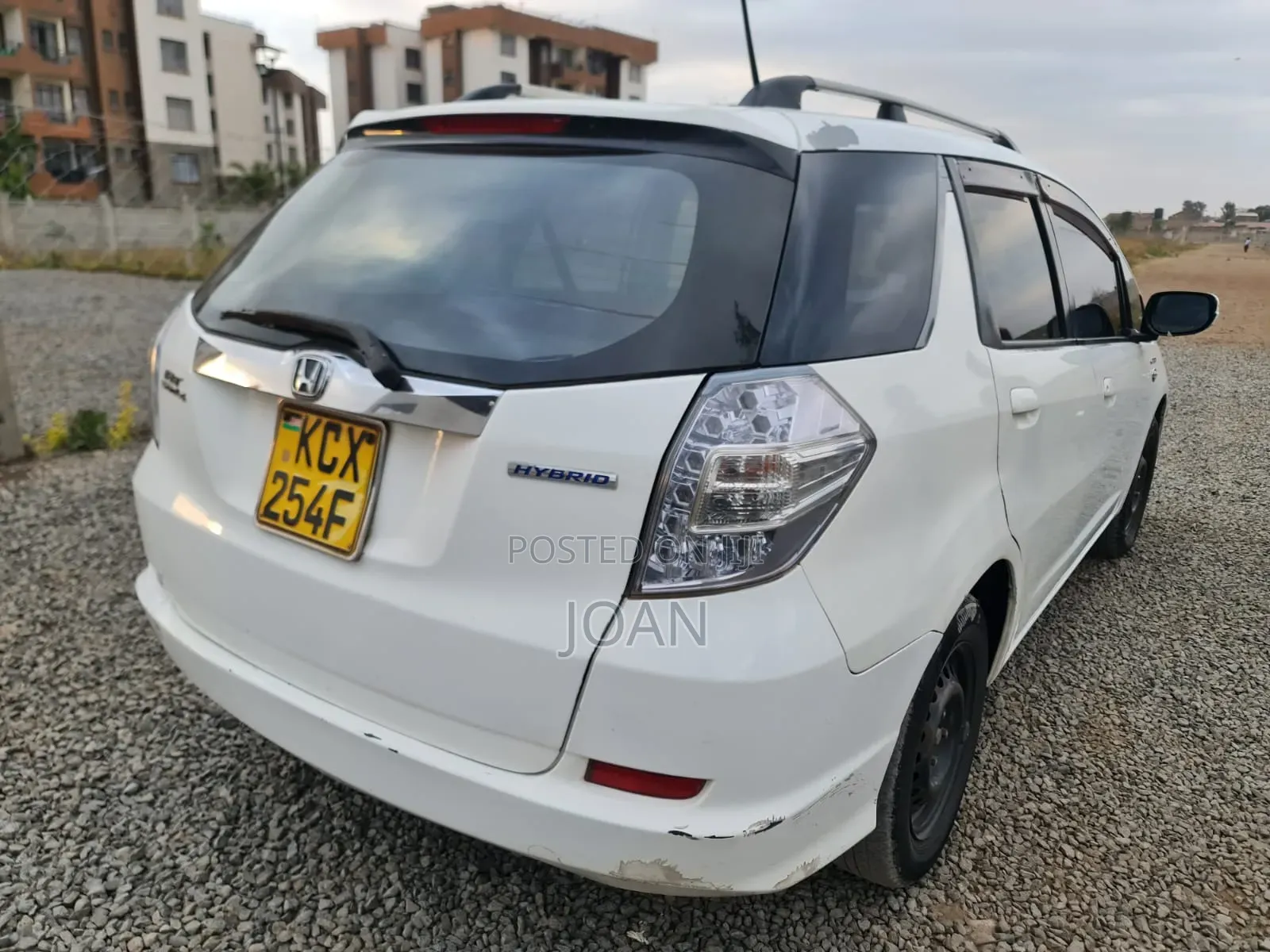 Honda Fit Shuttle 2012 White