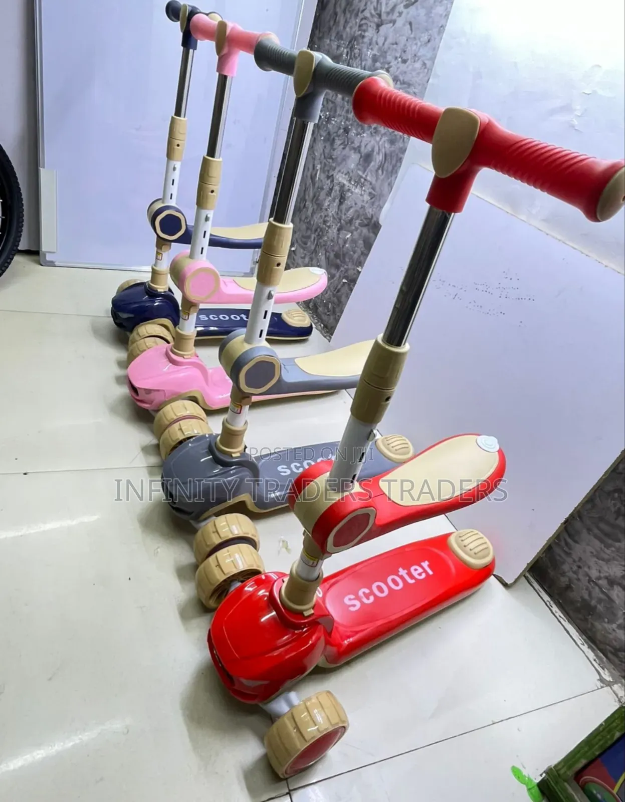 Scooter With Seat