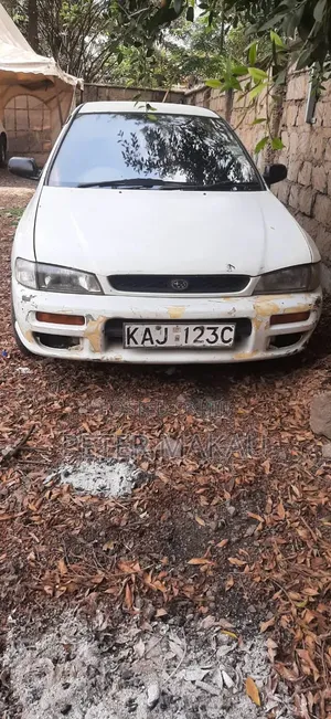 Subaru Impreza Wagon 1998 White