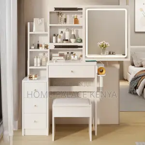 Dressing Table; Stylish Contemporary Dressing Table With Storage