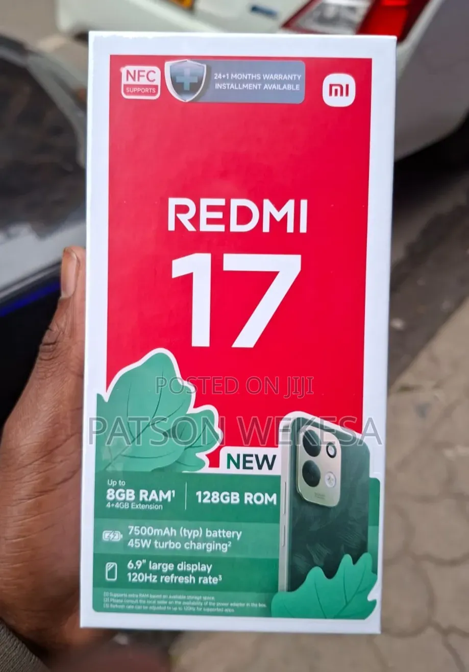 New Xiaomi Redmi 17 256 GB Black