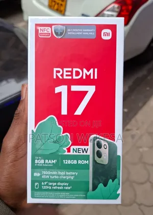 New Xiaomi Redmi 17 256 GB Black