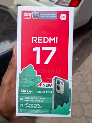 New Xiaomi Redmi 17 256 GB Black