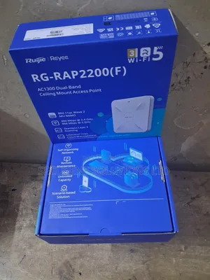 Ruijie RG-RAP2200F AC1300 Dual-Band Wi-Fi 5 Ceiling-Mount Access Point