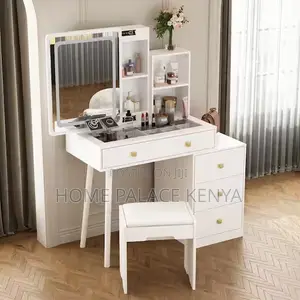Dressing Table; Stylish Contemporary Dressing Table With Storage
