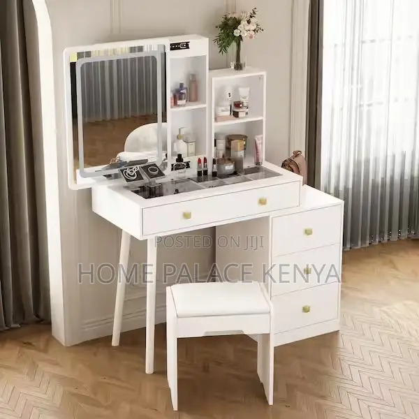 Dressing Table; Stylish Contemporary Dressing Table With Storage