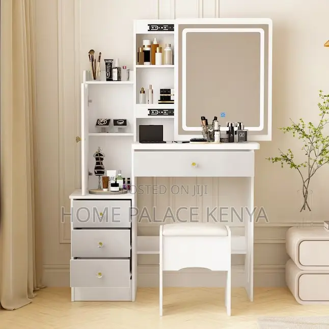 Dressing Table; Stylish Contemporary Dressing Table With Storage