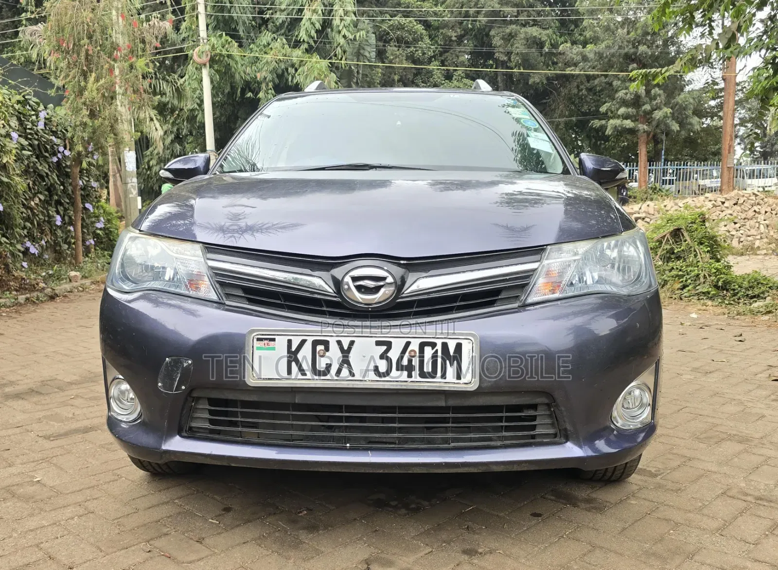 Toyota Corolla Fielder 2012 Gray