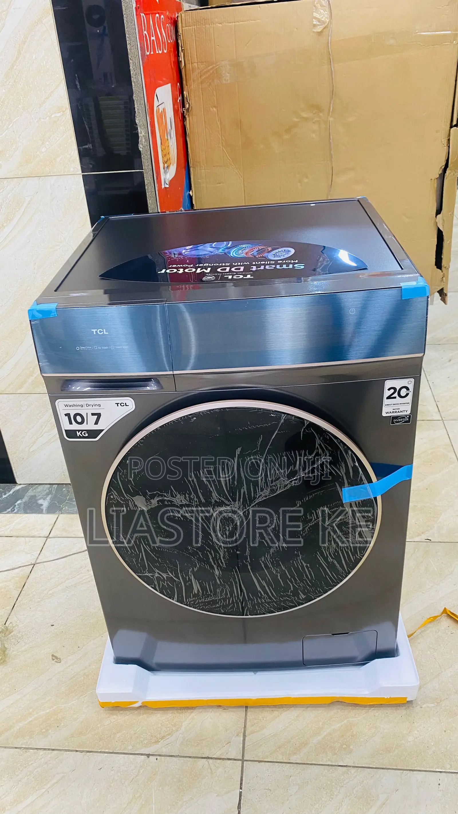 TCL 10/7kg Washing Machine – Washer Dryer