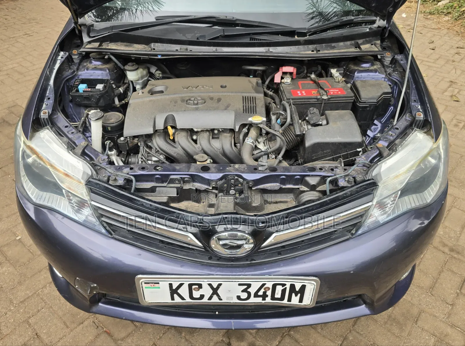 Toyota Corolla Fielder 2012 Gray
