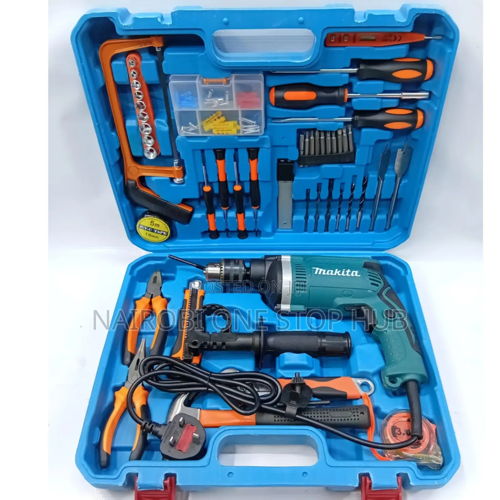 Makita Drill + Complete Tool Kit
