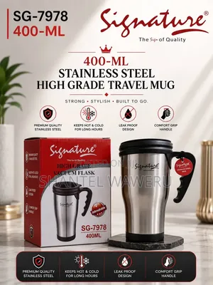 400-Ml Travel Mugs 