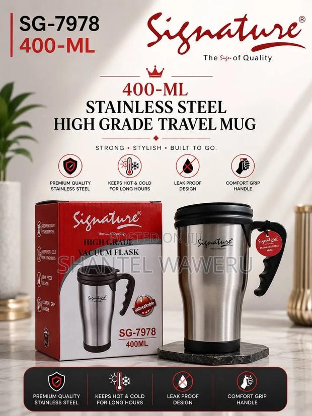 400-Ml Travel Mugs