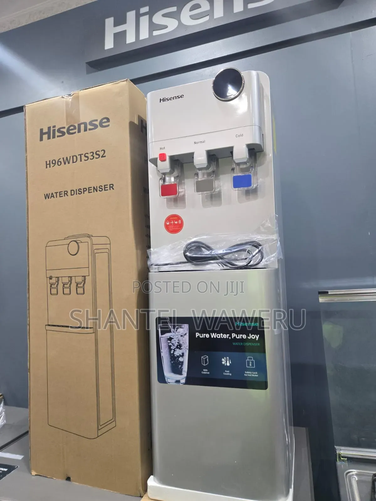 Hisense Water Dispenser Hot Cold and Normal With Compressor