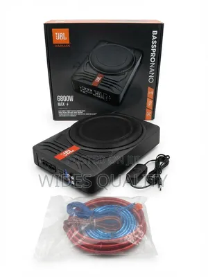 6800 Watts JBL Under Seat Subwoofer