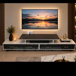 Imported Executive TV Stand With Drawers.