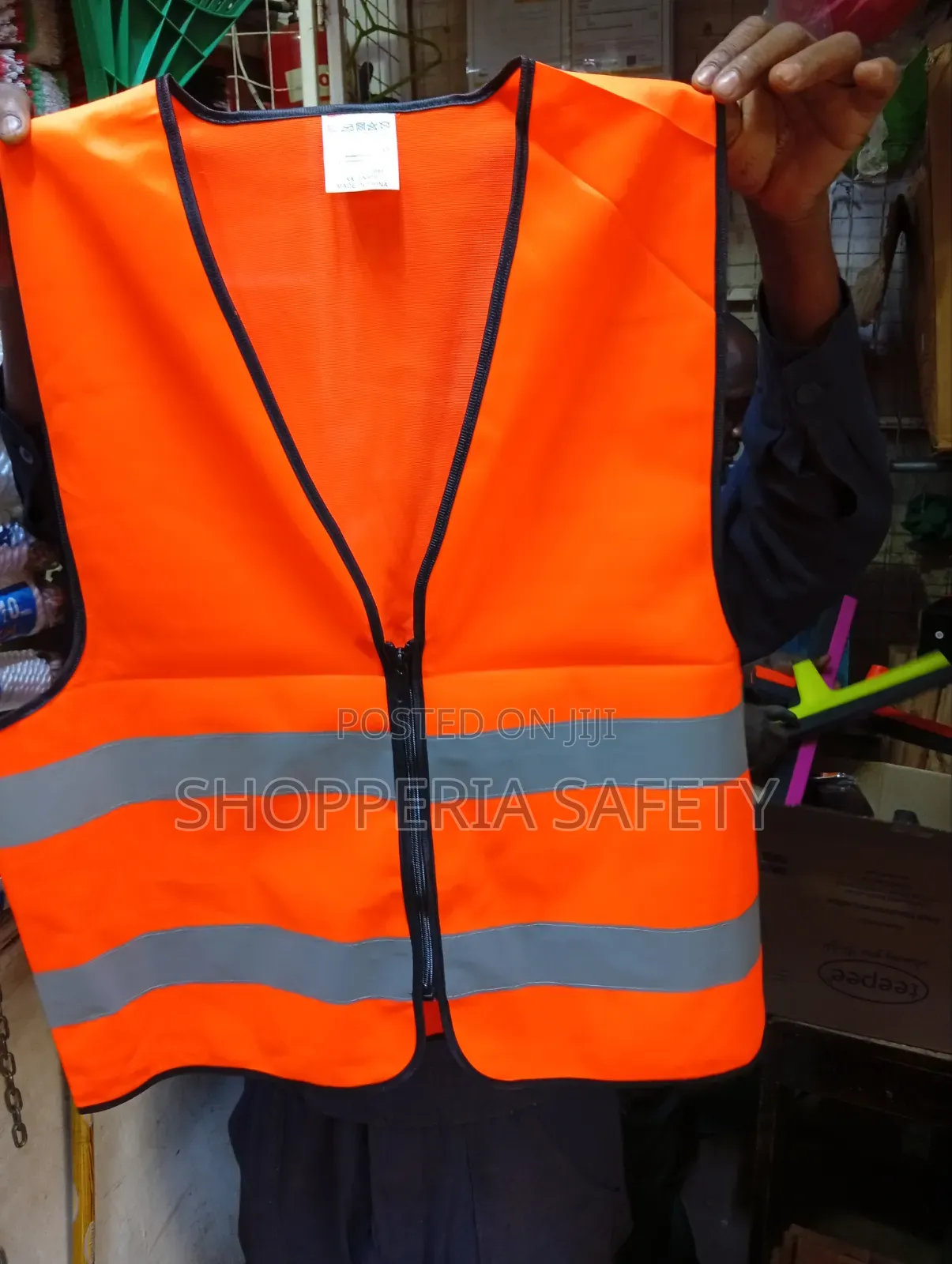 Reflector Vest With Zip