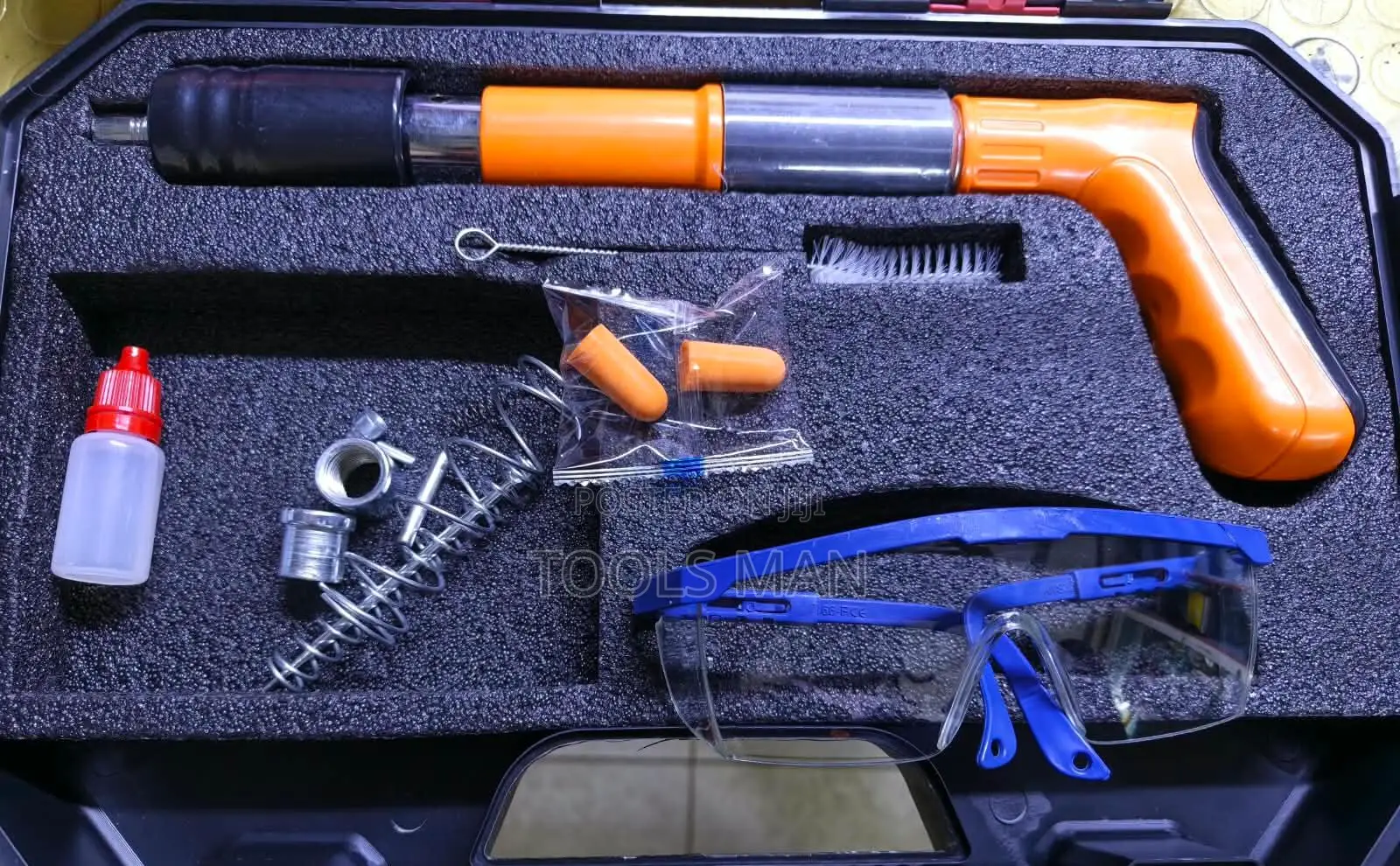 Manual Concrete Nail Gun Wall Fastening Bt Max Tool Kit