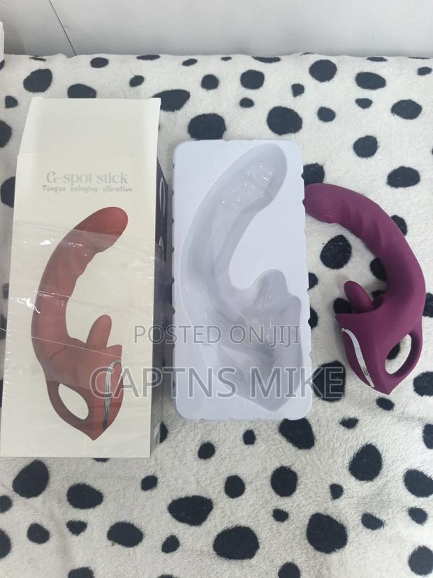 Vibrator With Tongue