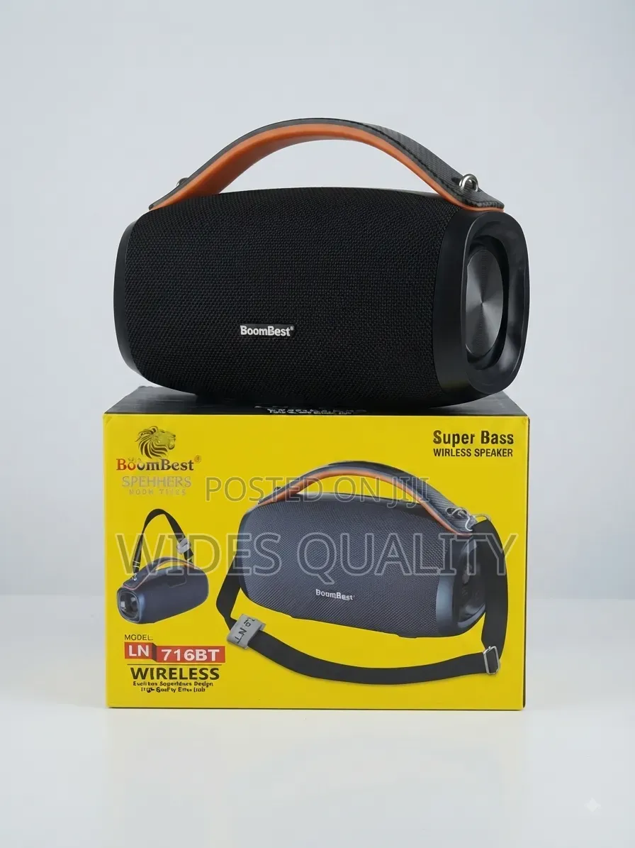 BoomBest Portable Wireless Super-Bass Speaker