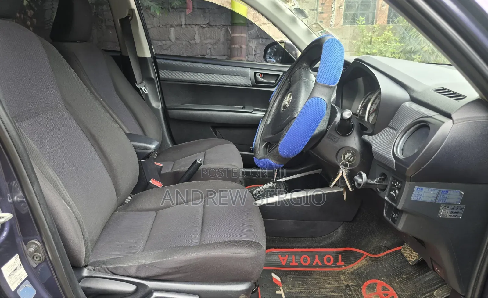 Toyota Corolla Fielder 2012 Gray