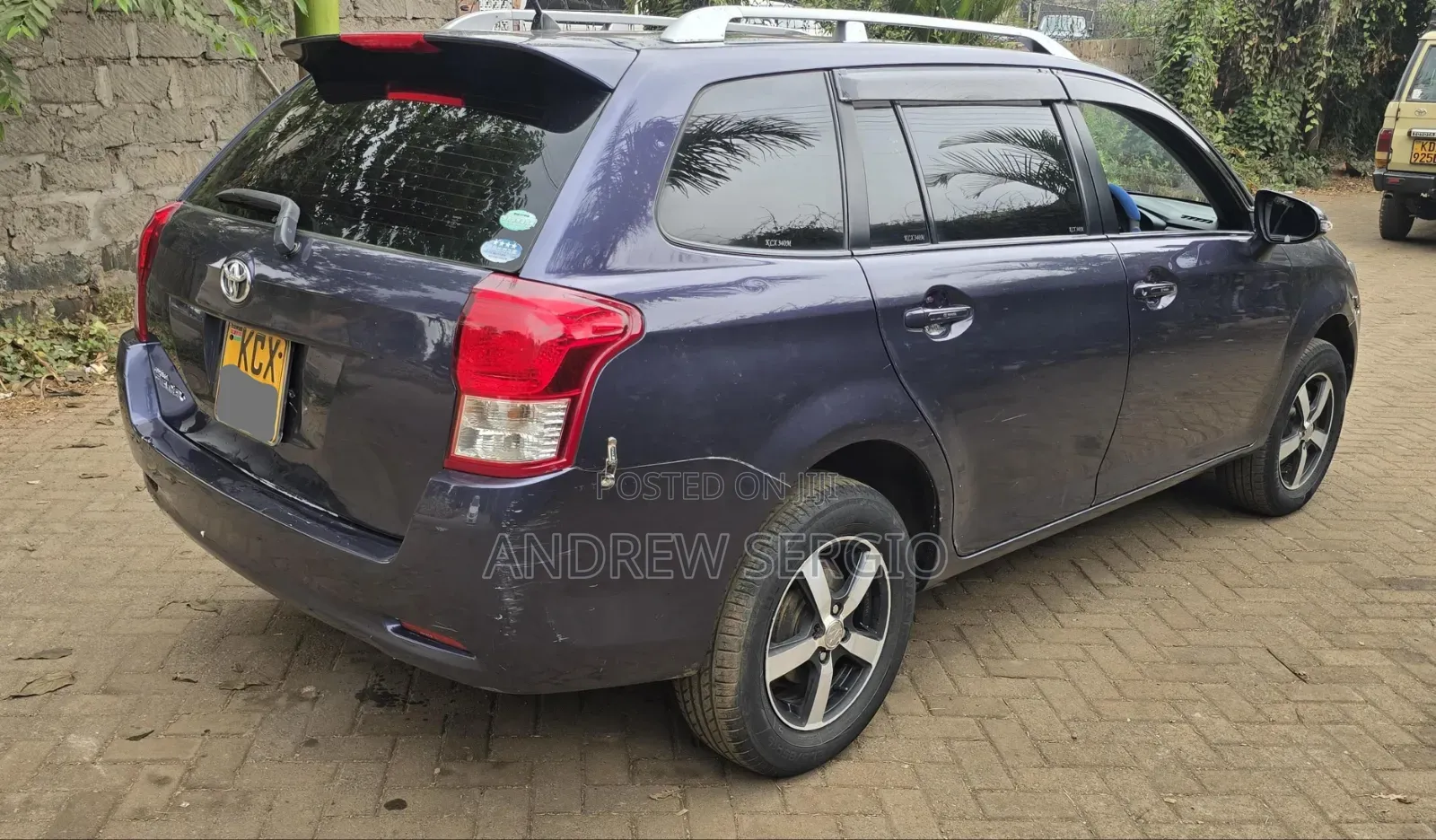 Toyota Corolla Fielder 2012 Gray