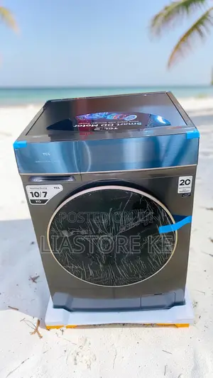 TCL 10/7kg Automatic Washer Dryer – Front Load