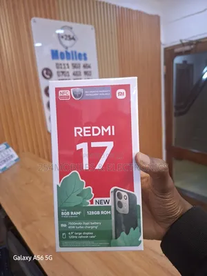 New Xiaomi Redmi 17 128 GB Black