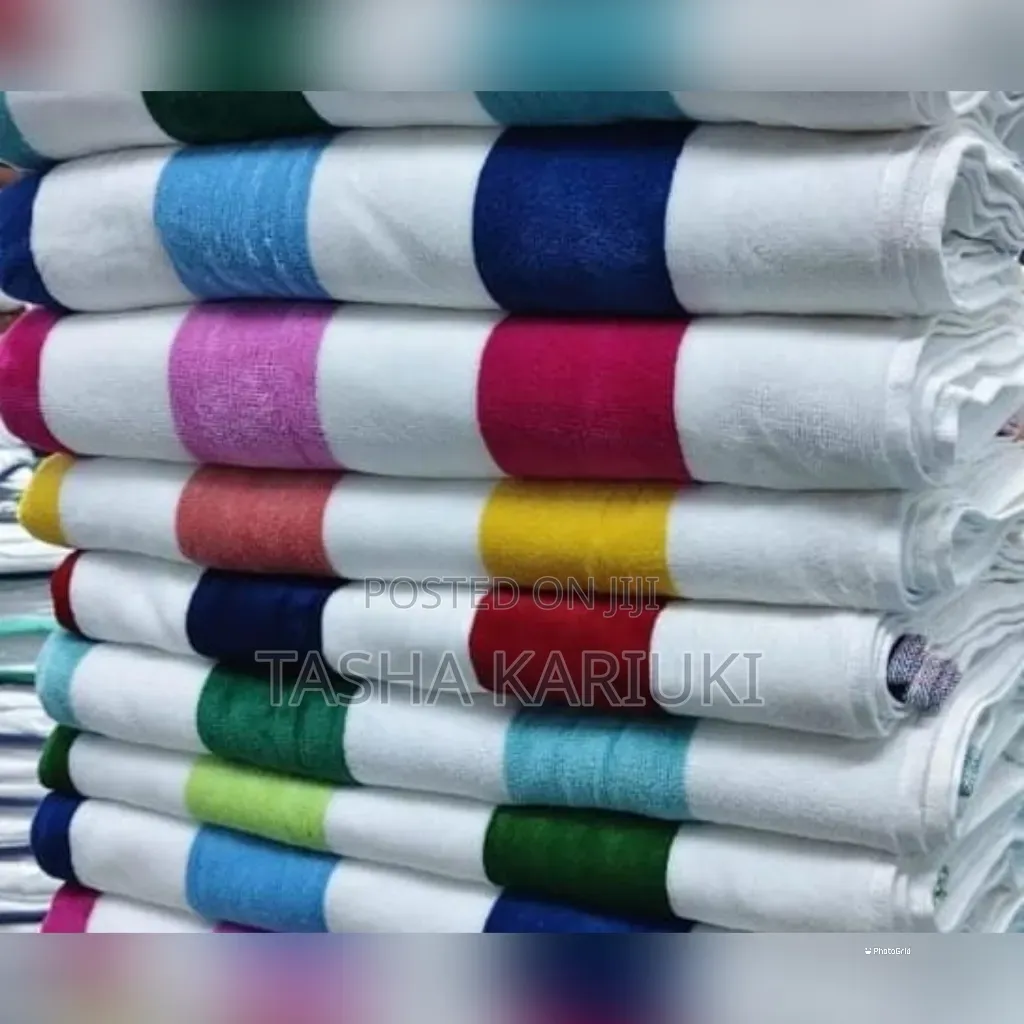Stripped Cabana Towels 160cm by 90cm