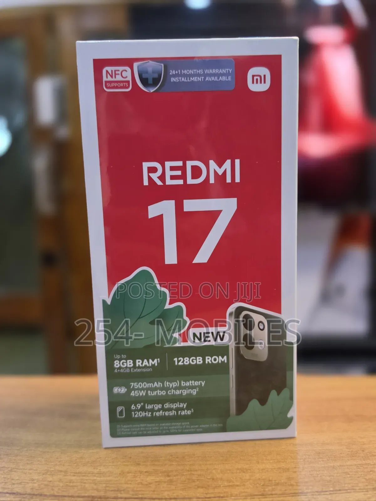 New Xiaomi Redmi 17 128 GB Black