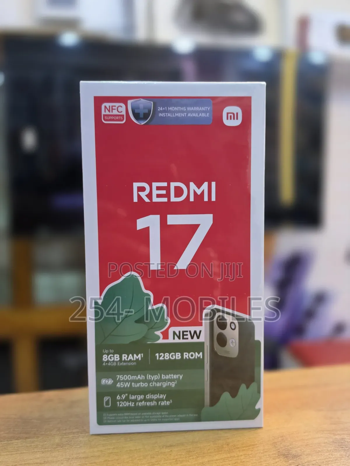 New Xiaomi Redmi 17 128 GB Black