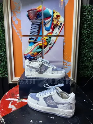 Nike Airforce Gray Northface