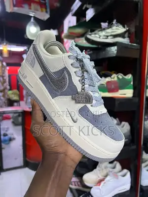 Nike Airforce Gray Northface