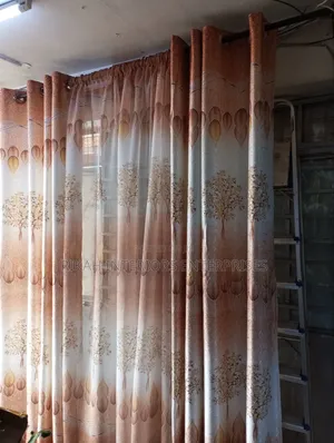 Chocolate Brown Floral Curtains