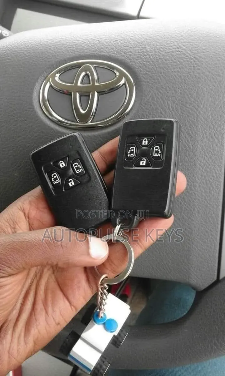 Toyota Isis Spare Key Duplication