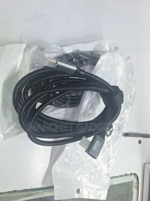 Type C Cable 3.2Gen 10gbps Speed 100W Charge Right Angle Bend