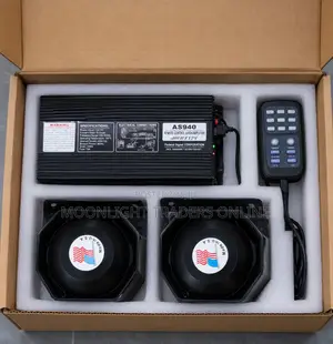 Siren With 2 Speakers Remote – Ambulance / Escort