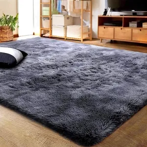 7 by 8 Machine Washable Fluffy Wall to Wall Carpets