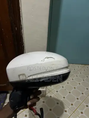 Honda Fit Left Side Mirror Pearl White in Color Non Indicator