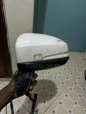 Honda Fit Left Side Mirror Pearl White in Color Non Indicator