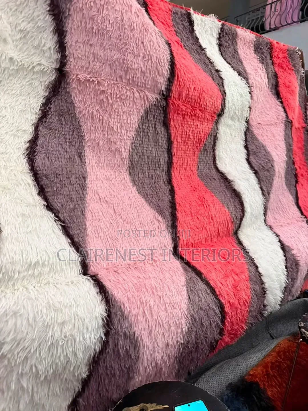 Hand and Machine Washable Fluffy Carpet