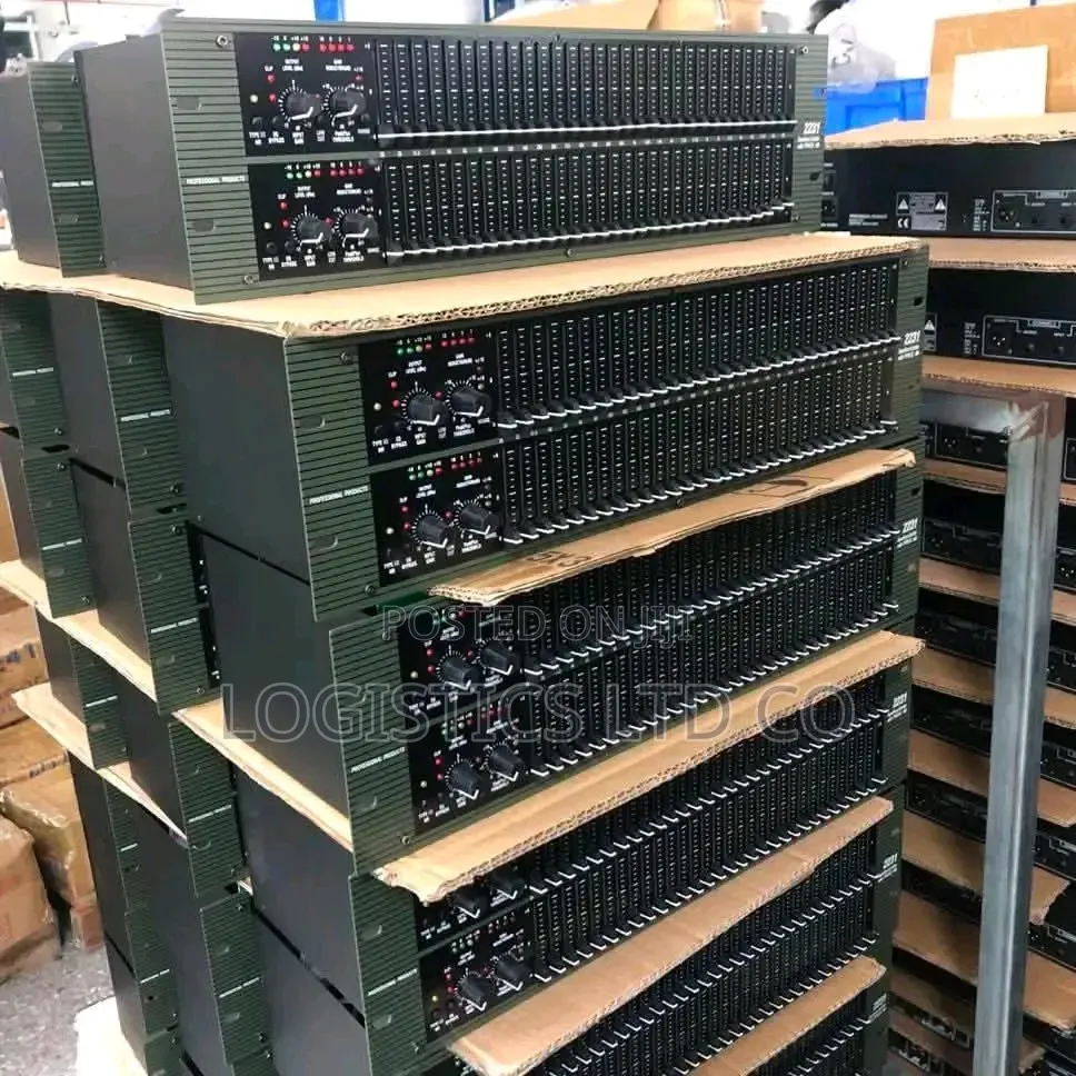 DBX 2231 Professional Dual-Channel, 31-Band Graphic Equalizer and Limi