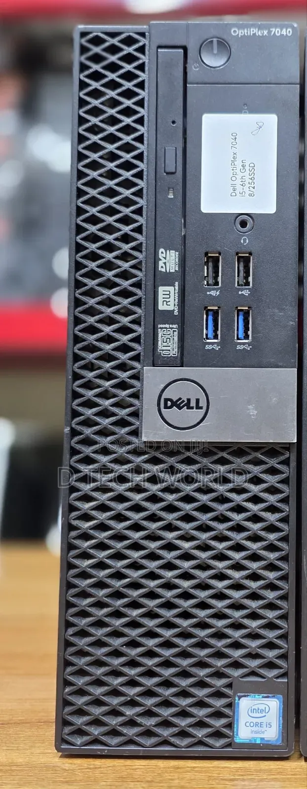Desktop Computer Dell OptiPlex 7040 8GB Intel Core i5 SSD 256GB