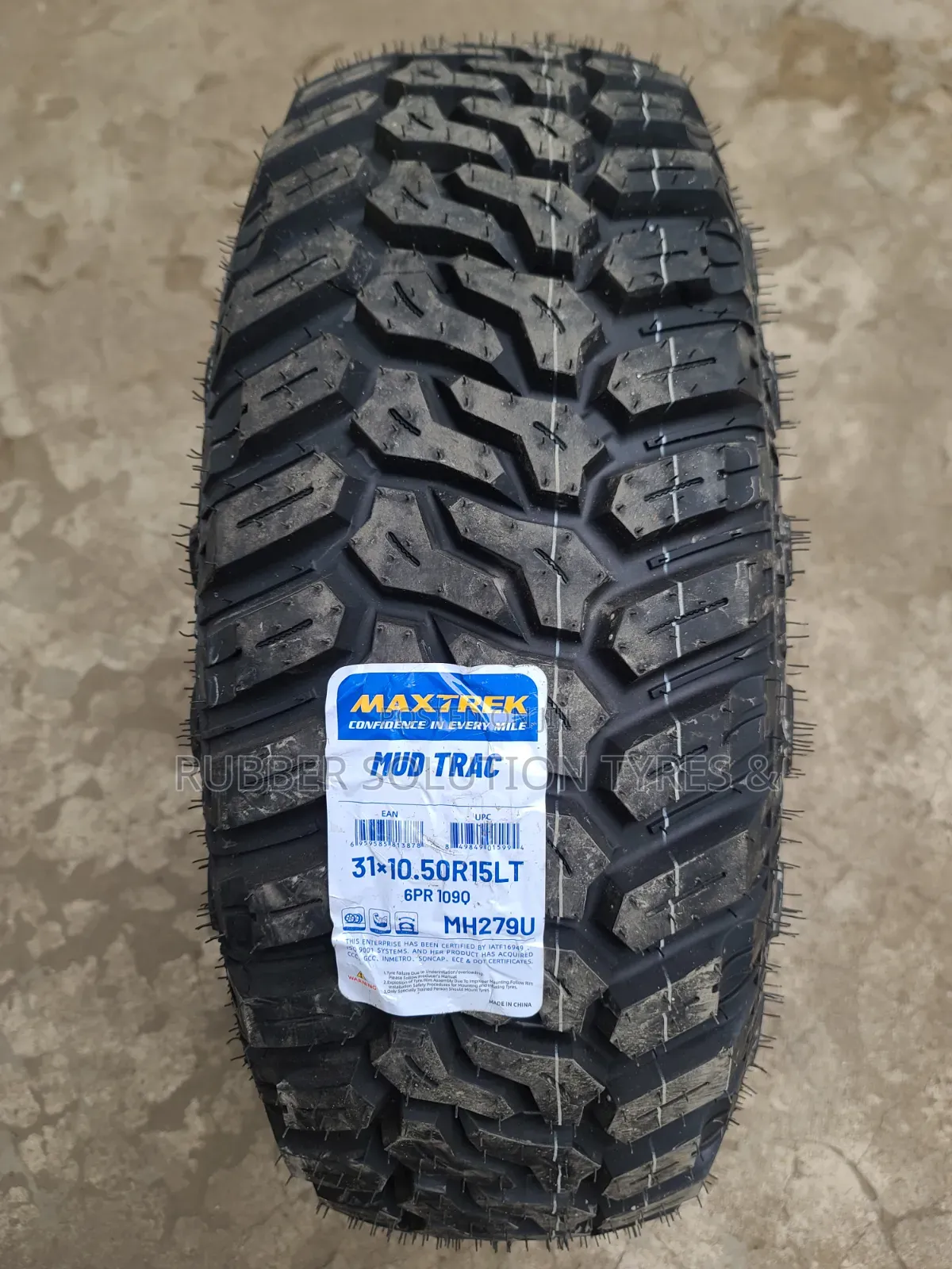 31x10.50 R15 Maxtrek Tyres LT6pr Mud-Truc Off-Road