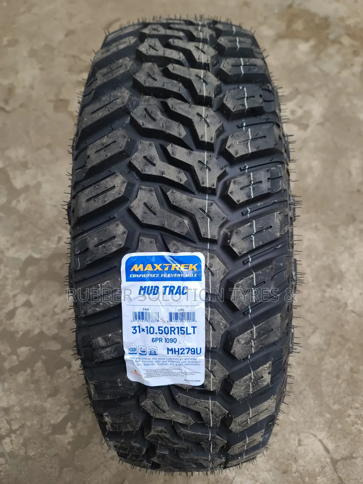 31x10.50 R15 Maxtrek Tyres LT6pr Mud-Truc Off-Road