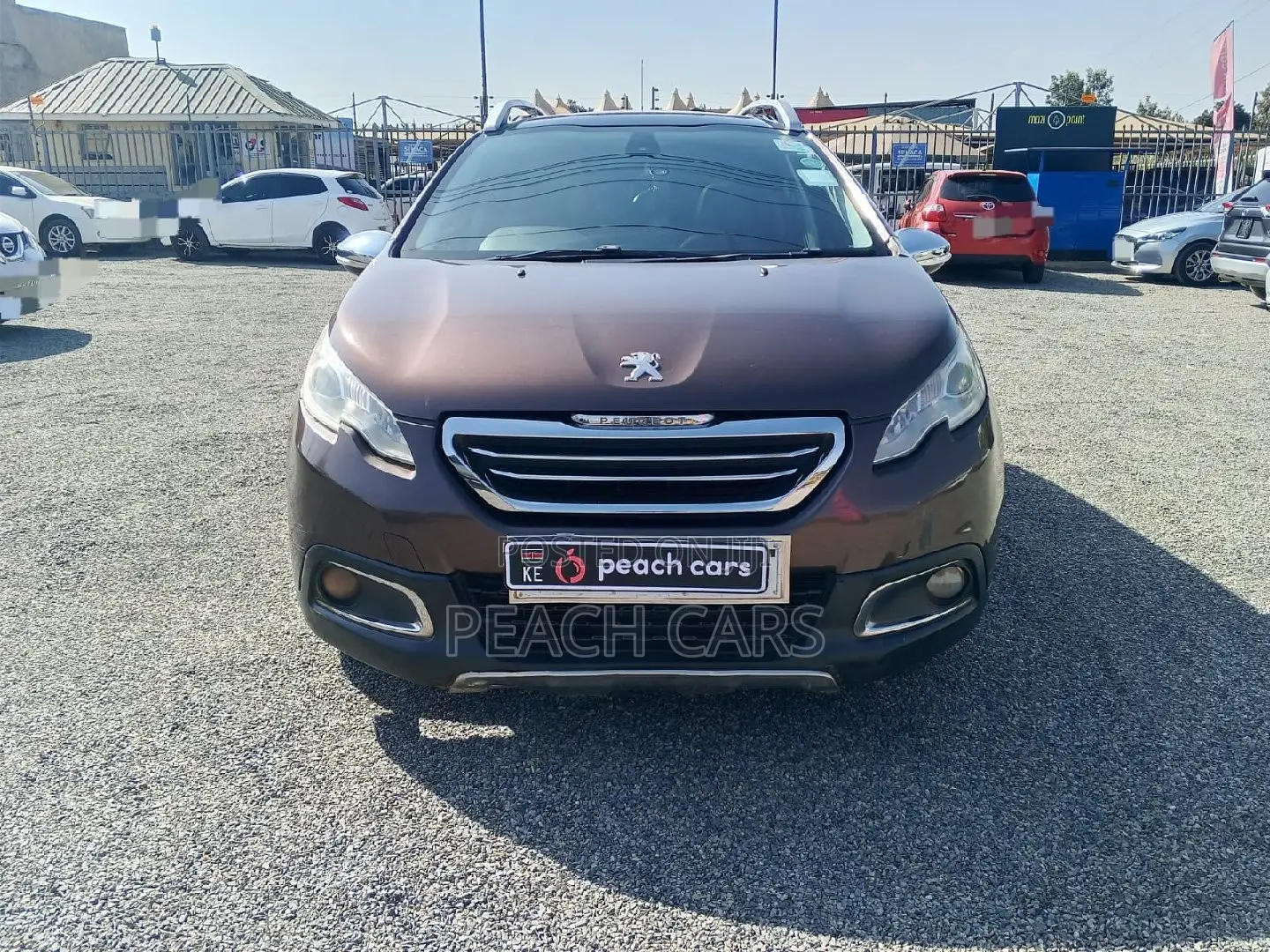 Peugeot 2008 2018 Brown